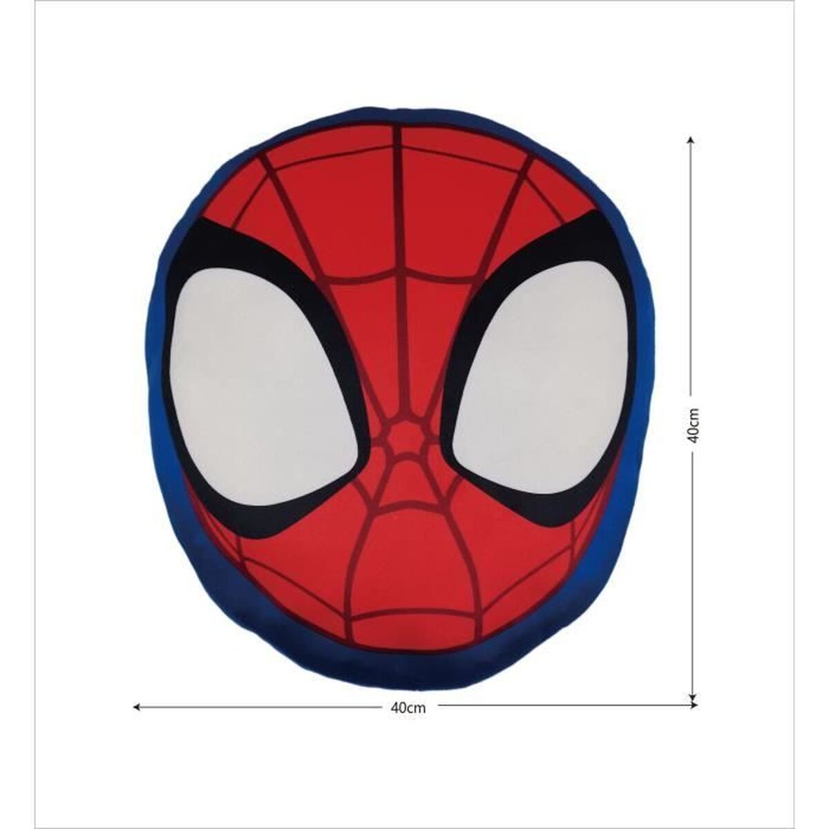 Coussin Spidey 41 x 4 x 41 cm Rouge Polyester Enfant