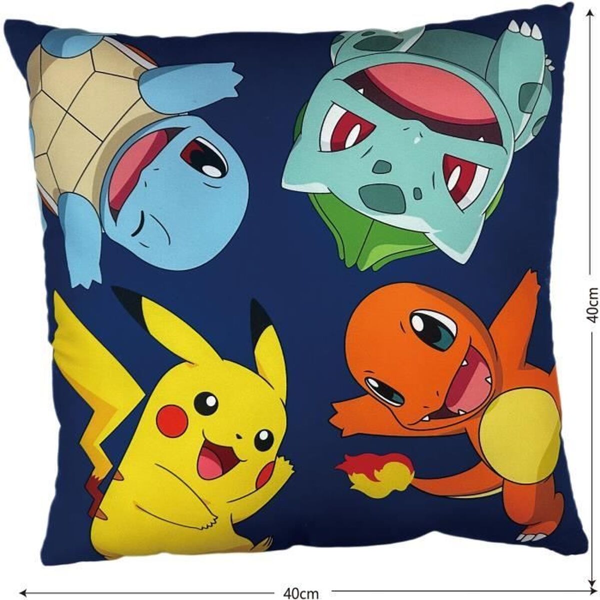 Coussin Pokémon Multicouleur Polyester Imprimé Enfant