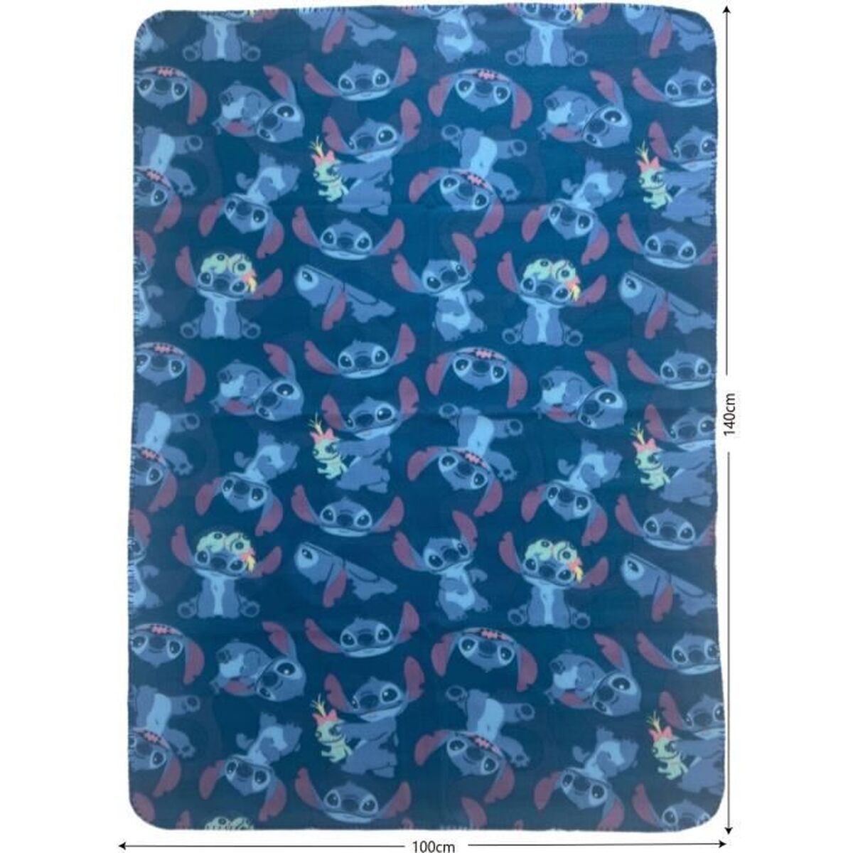 Couverture Stitch 25 x 7 x 13 cm Bleu animaux