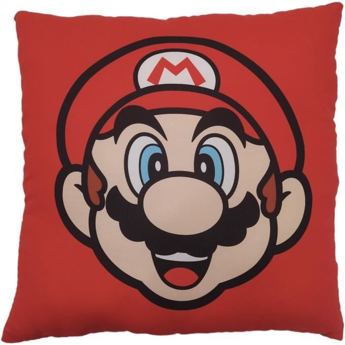 Coussin Mario Bros 39 x 3 x 41 cm Multicouleur Polyester Imprimé Enfant