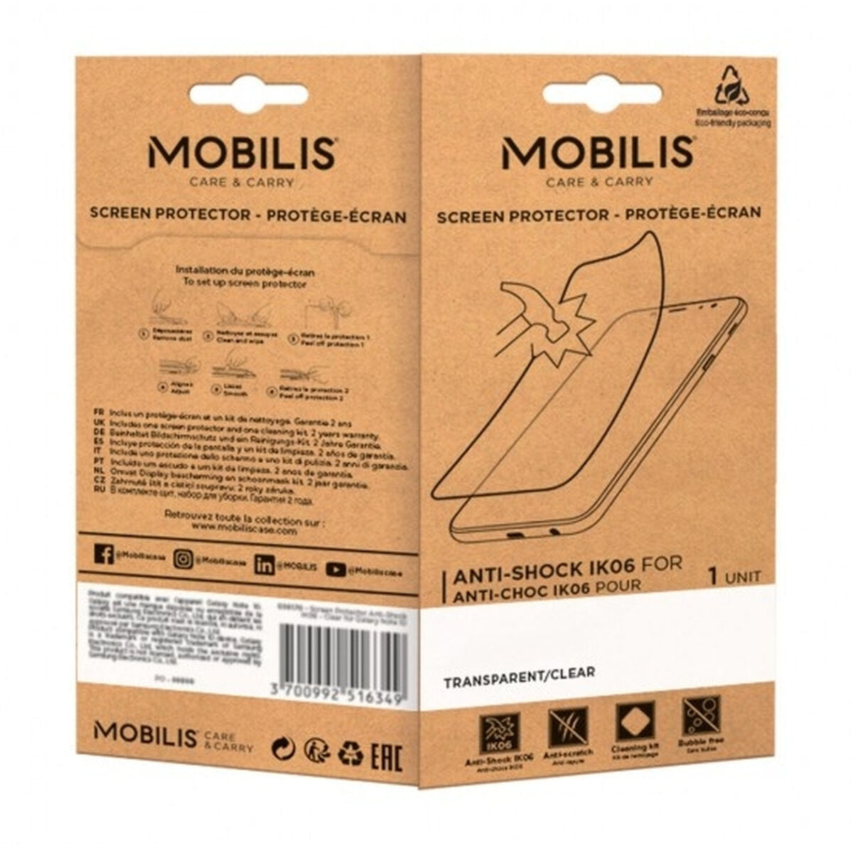 Protecteur d'Écran pour Tablette Mobilis 036310