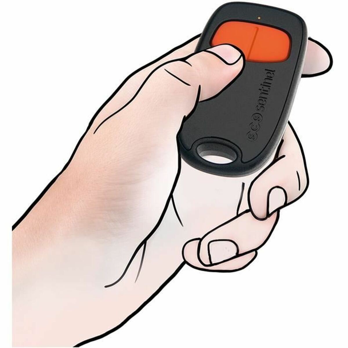 Télécommande SCS SENTINEL SimplyControl 40 m Orange