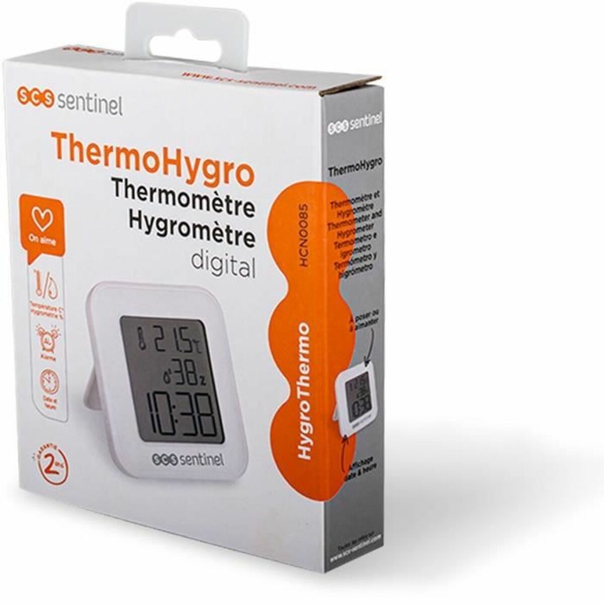 Thermohygromètre SCS SENTINEL ThermoHygro Blanc