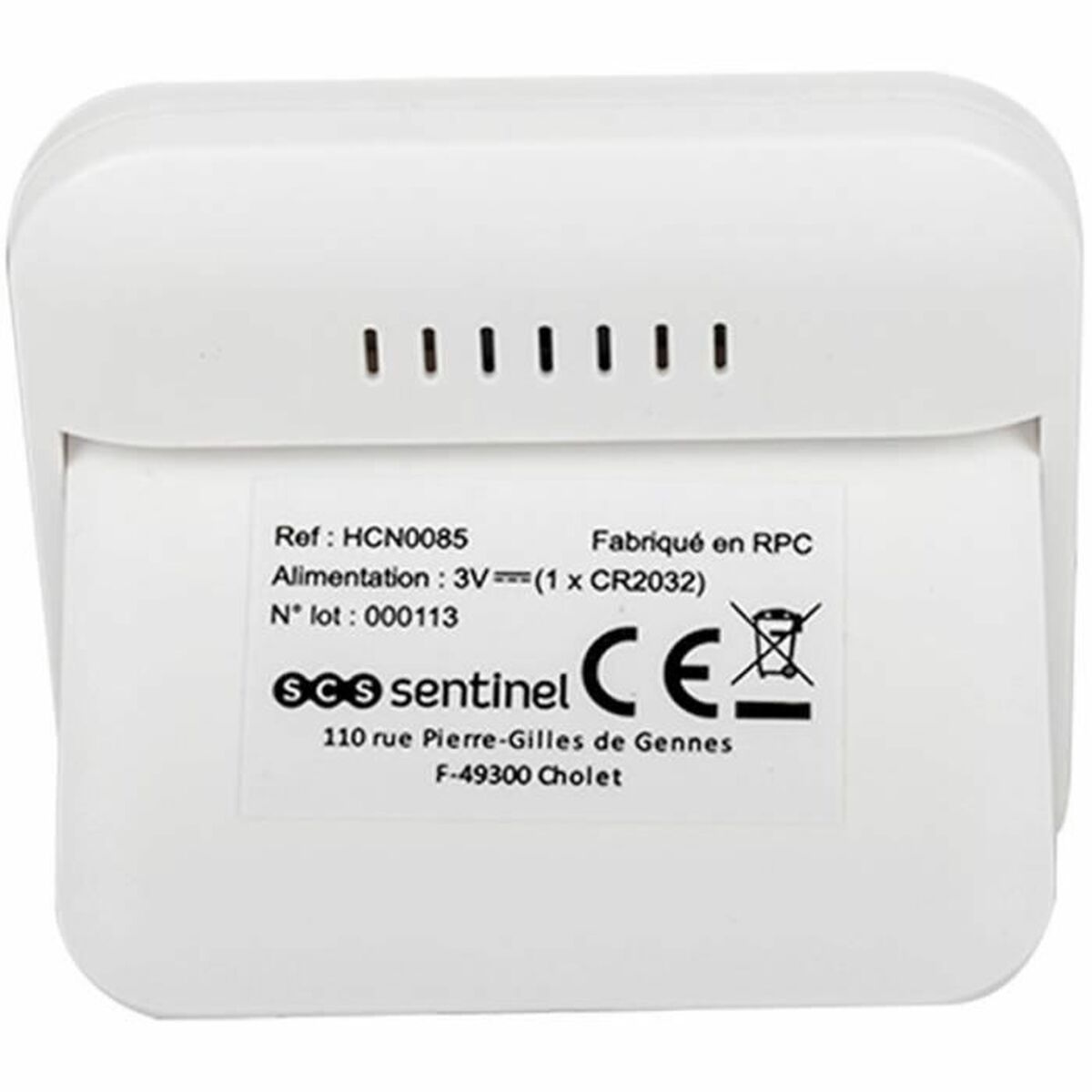 Thermohygromètre SCS SENTINEL ThermoHygro Blanc
