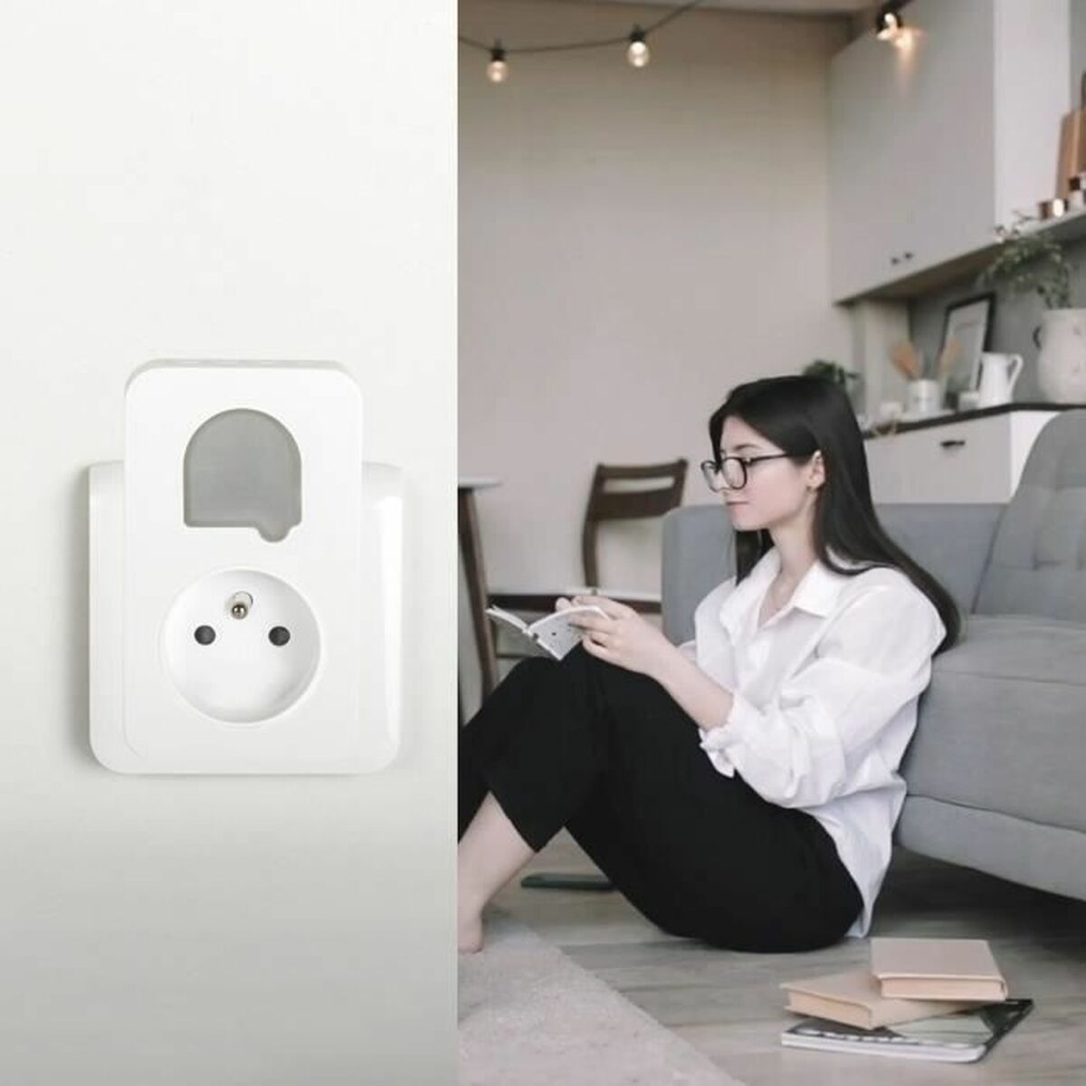 Interphone Vidéo Intelligent SCS SENTINEL SONE DUO Blanc ABS