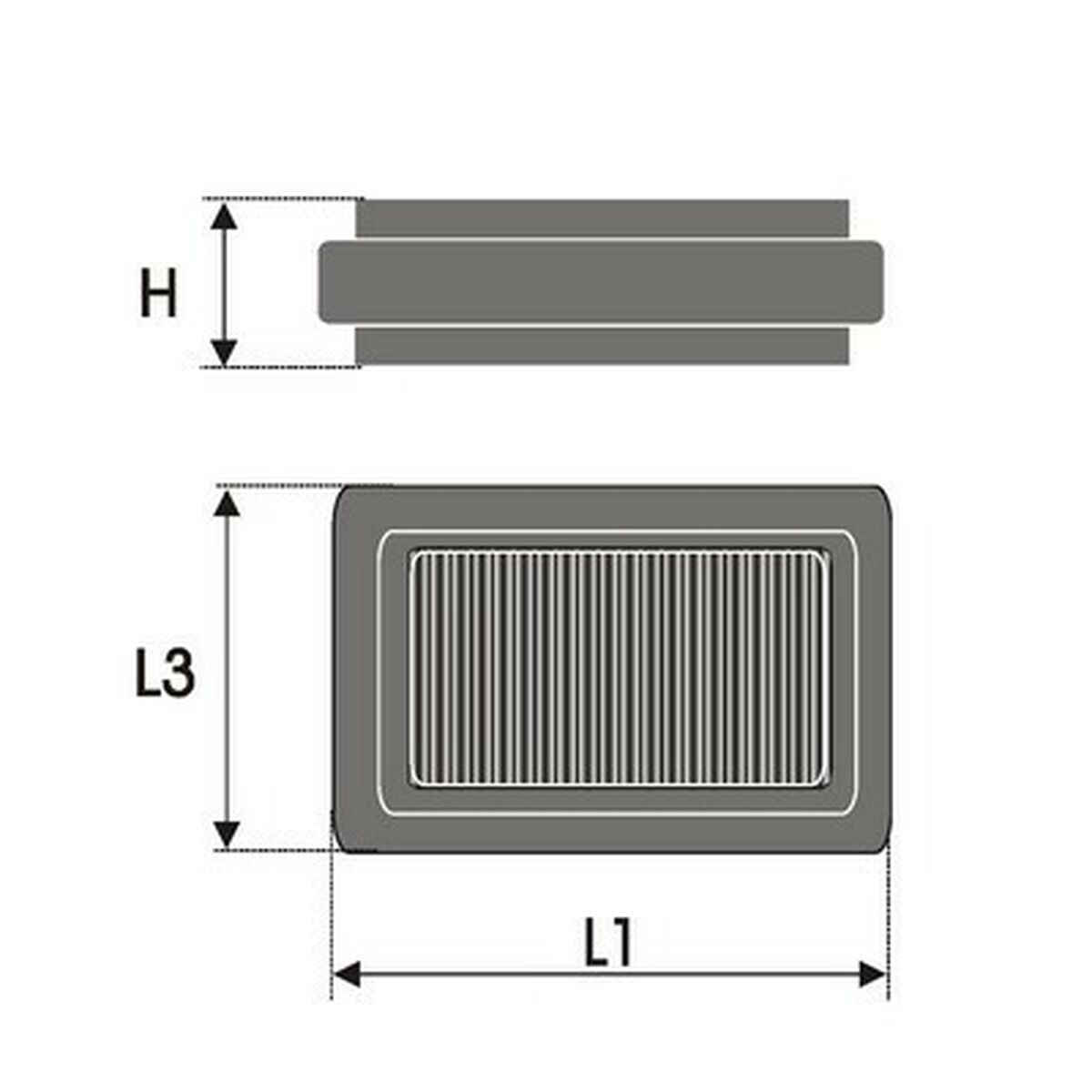 Filtre à air Green Filters P567293