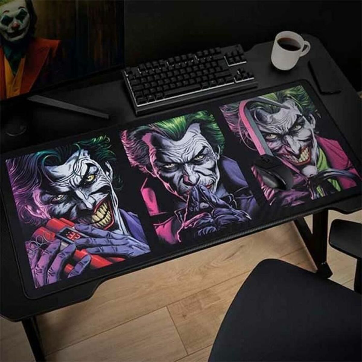 Tapis de Souris Subsonic Joker Vert