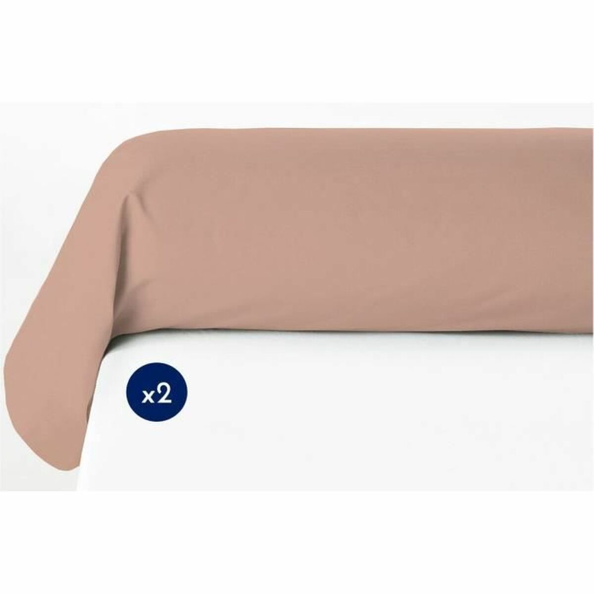 Ensemble de taies d'oreiller Lovely Home LH71618 Rose 2 Unités