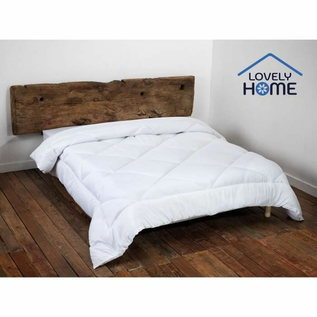 Remplissage de couette Lovely Home Blanc 140 x 200 cm