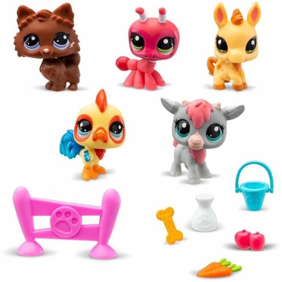 Figurines d'animaux Bandai Littlest Pet Shop Plastique