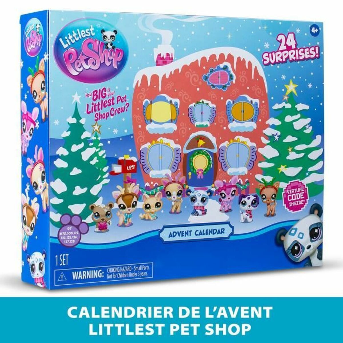 Calendrier de l’Avent Bandai Plastique