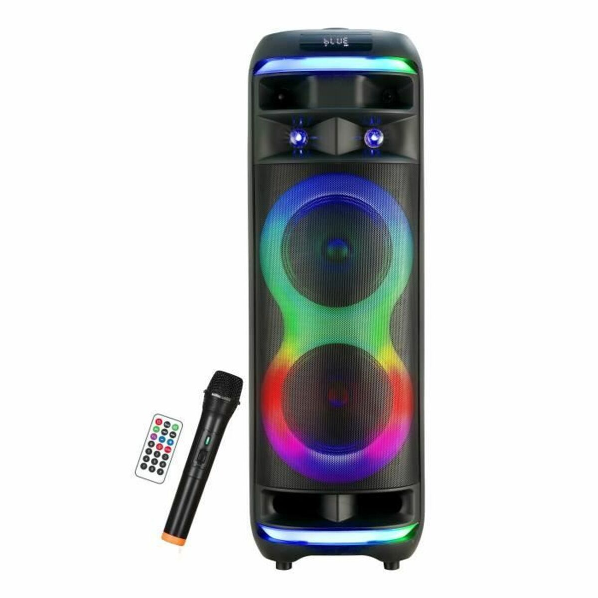 Haut-parleurs bluetooth portables Inovalley RGB Multicouleur 800 W