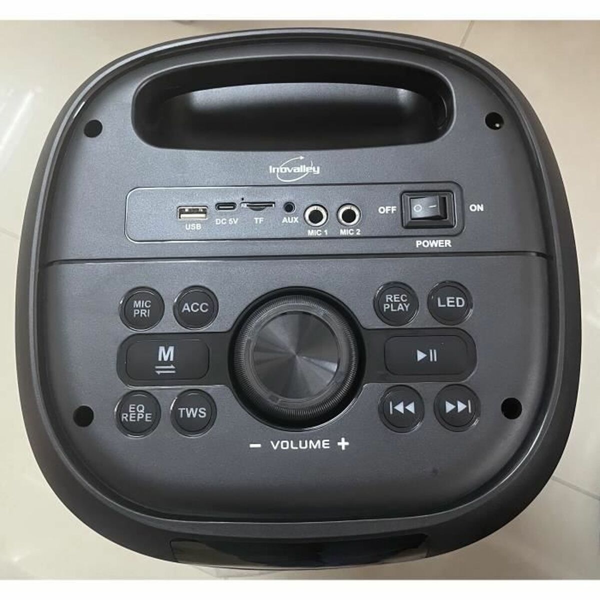 Haut-parleurs bluetooth portables Inovalley RGB Multicouleur 800 W