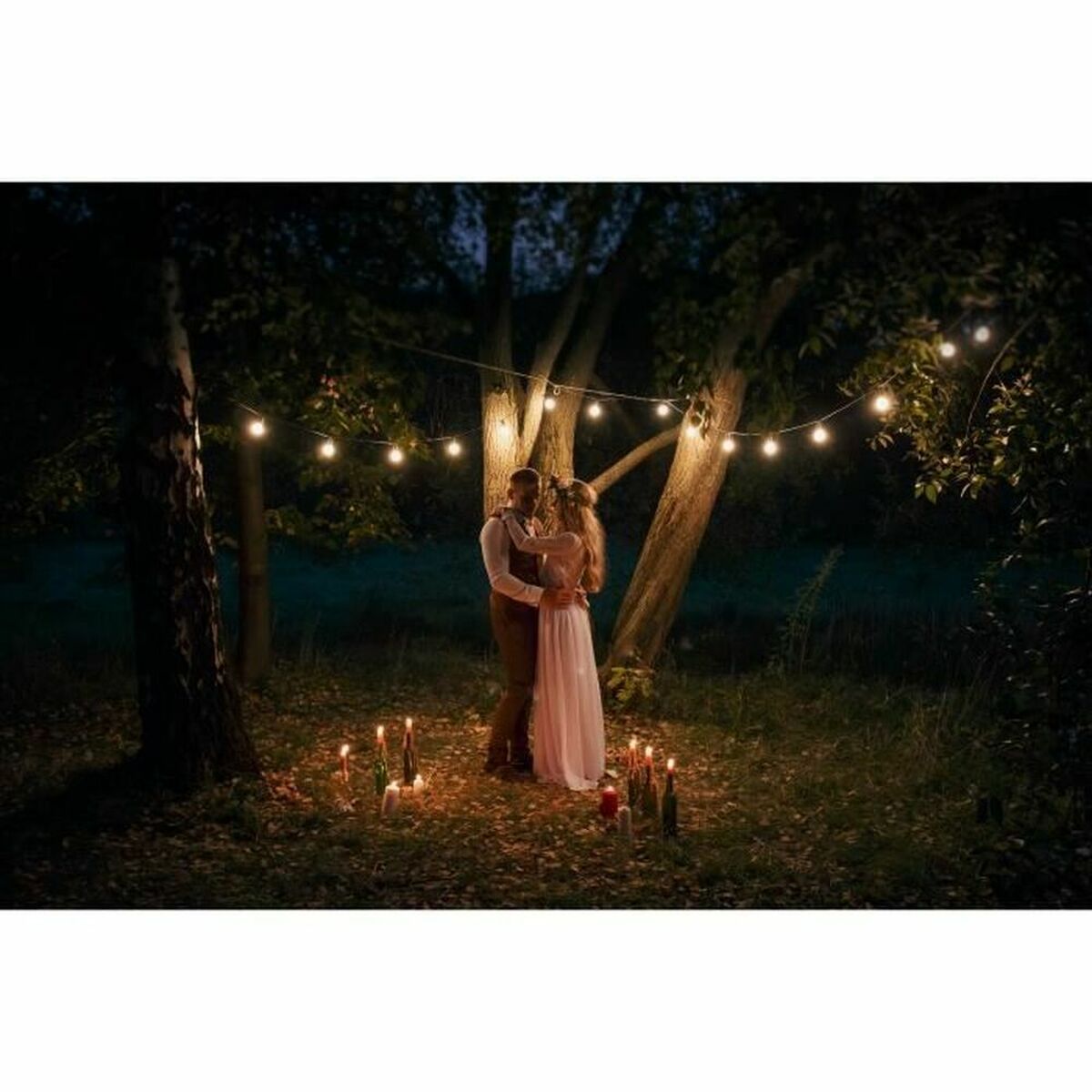 Guirlande lumineuse LED Lumisky Noir Moderne (1 Unité)