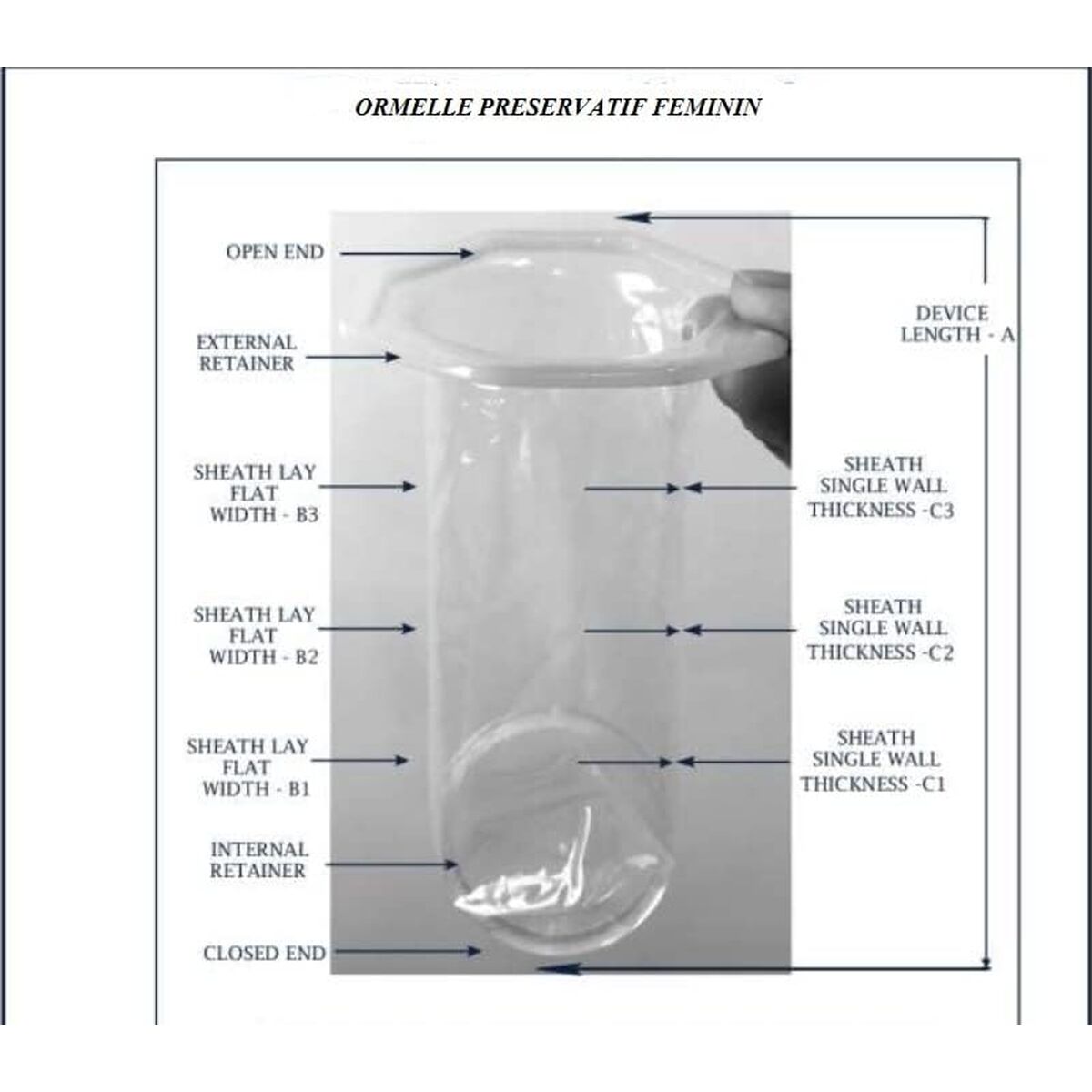 Femidom Préservatif Femmes Ormelle 5 Unités