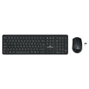 clavier et souris Bluestork Easy Slim AZERTY Noir Français