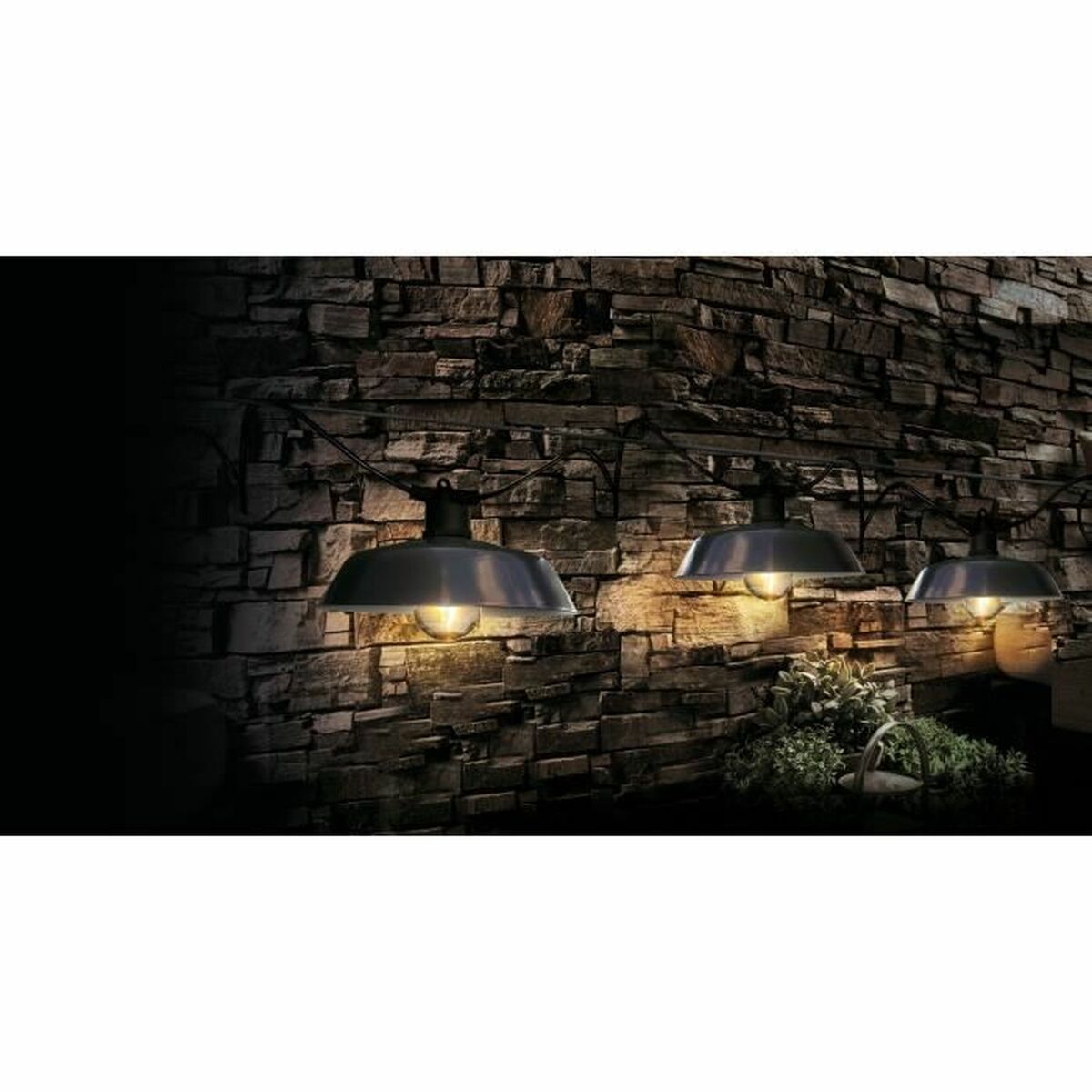 Guirlande lumineuse LED Rio Gris LED 20