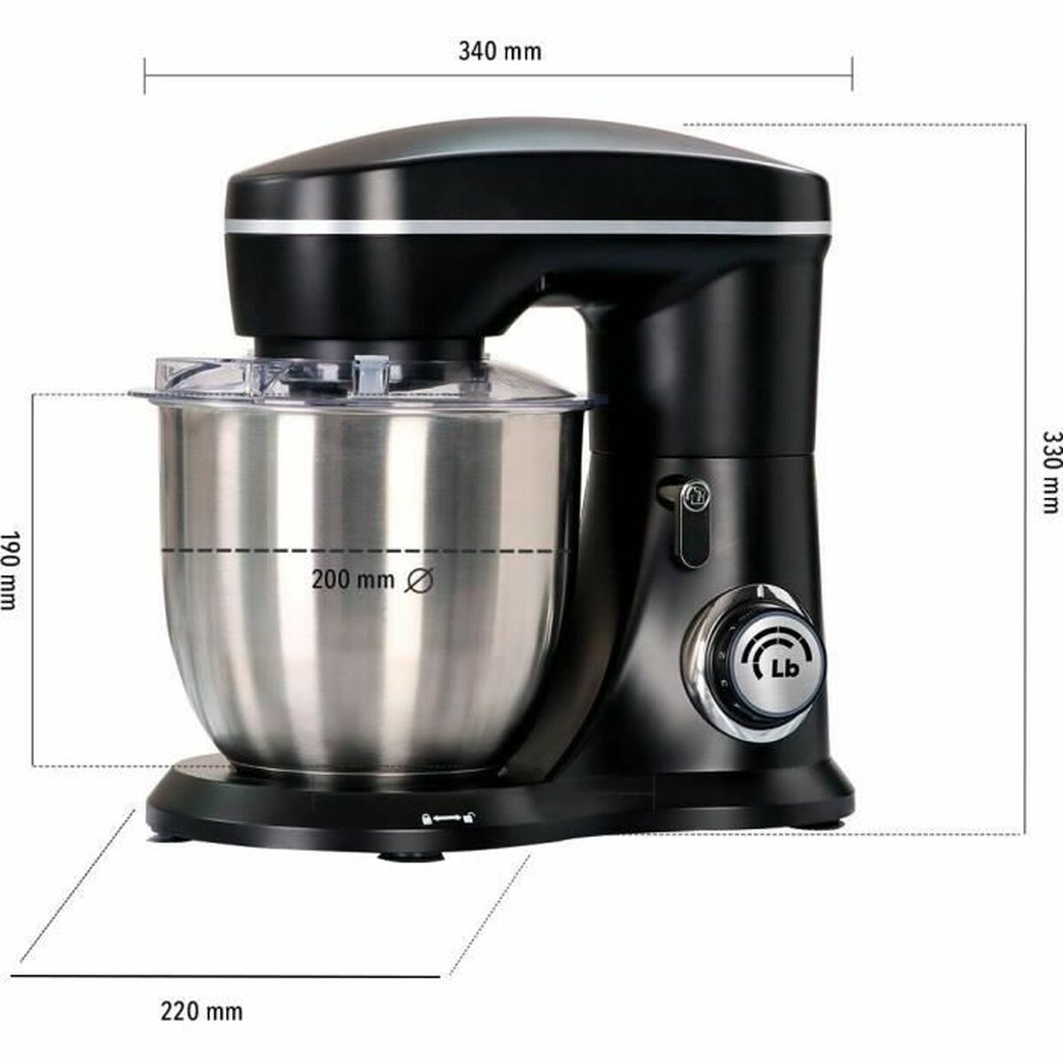 Robot culinaire Little Balance 8102 Noir