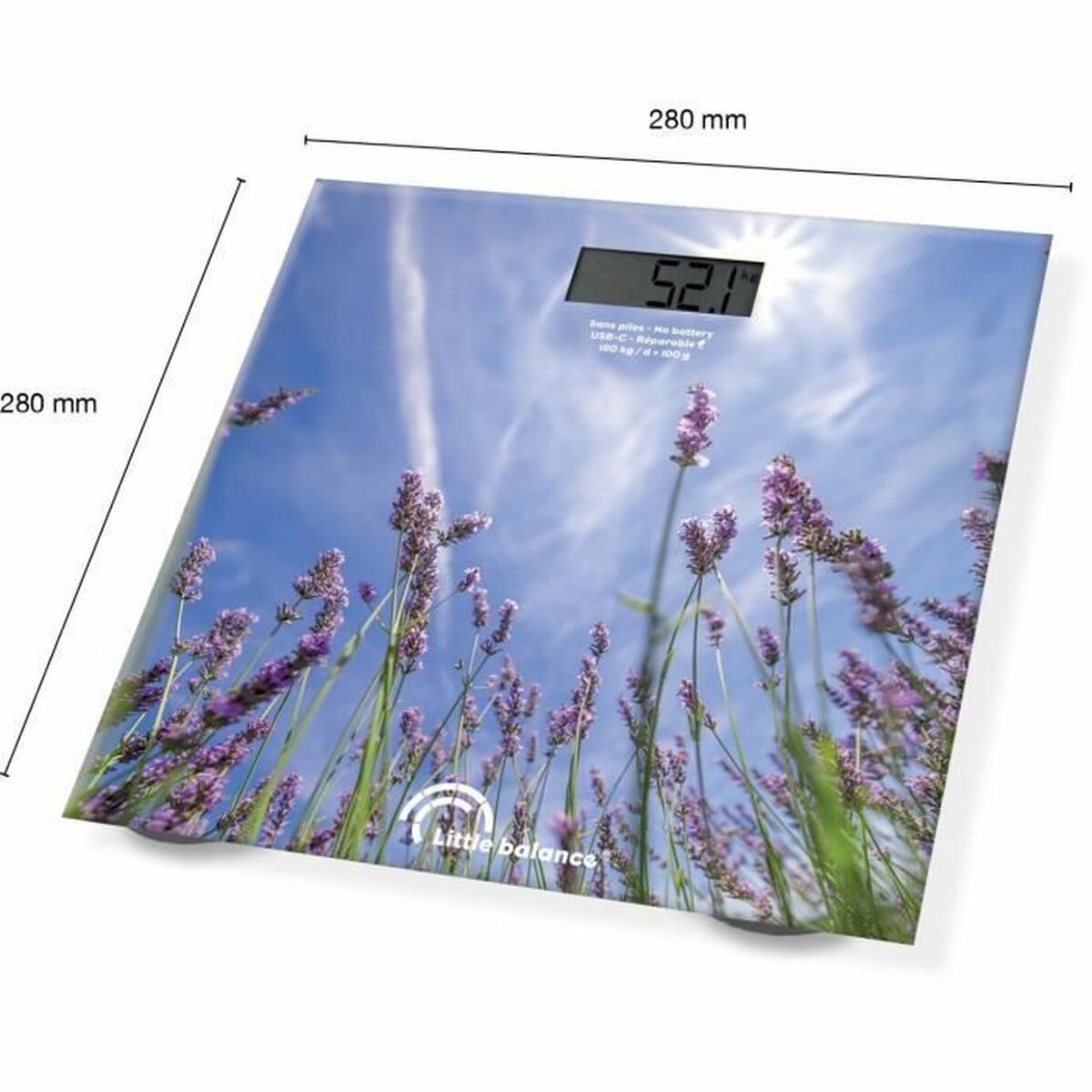 Balance Numérique de Salle de Bain Little Balance LITTLE BALANCE