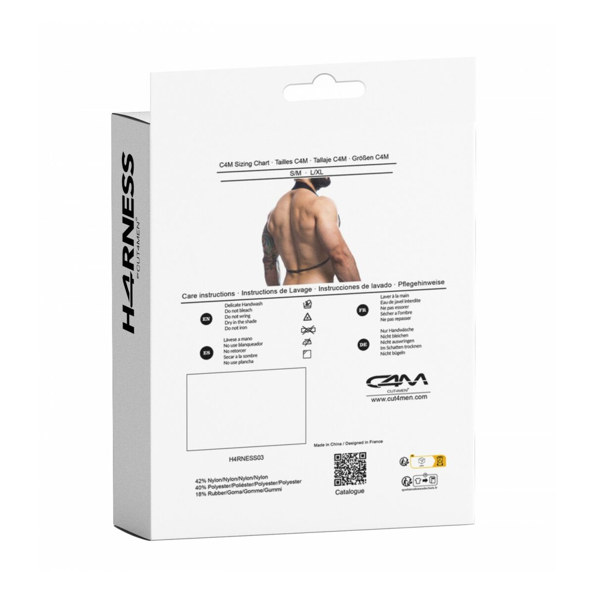 Harnais New Comers Cut4men Noir S/M