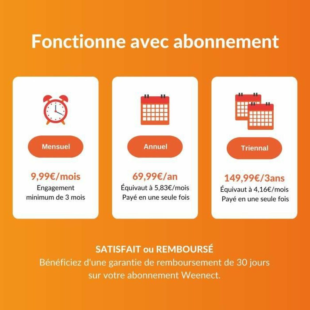 Localisateur Anti-perte Weenect Weenect XS GPS Blanc