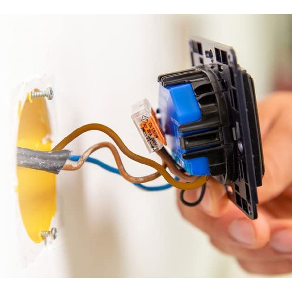 Interrupteur d'éclairage Shelly WS4 BLACK Noir