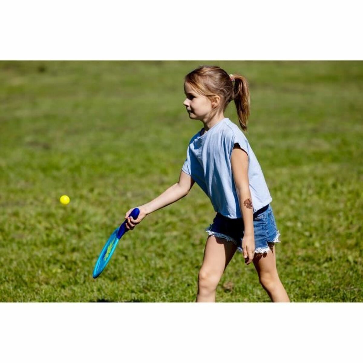 Raquettes de Plage avec Balle Schildkröt Bleu