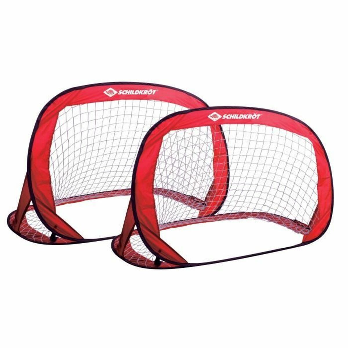 Cage de Foot Pliable Schildkröt 120 x 80 x 80 cm Rouge (2 Unités)
