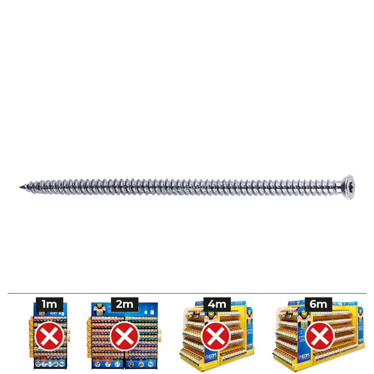 Boîte à vis CELO FBS 7,5-92 (100 Unités)