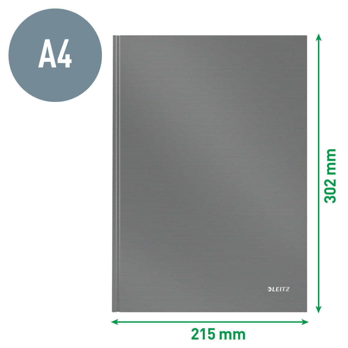 Bloc de Notes Leitz Solid Noir A4 80 Volets