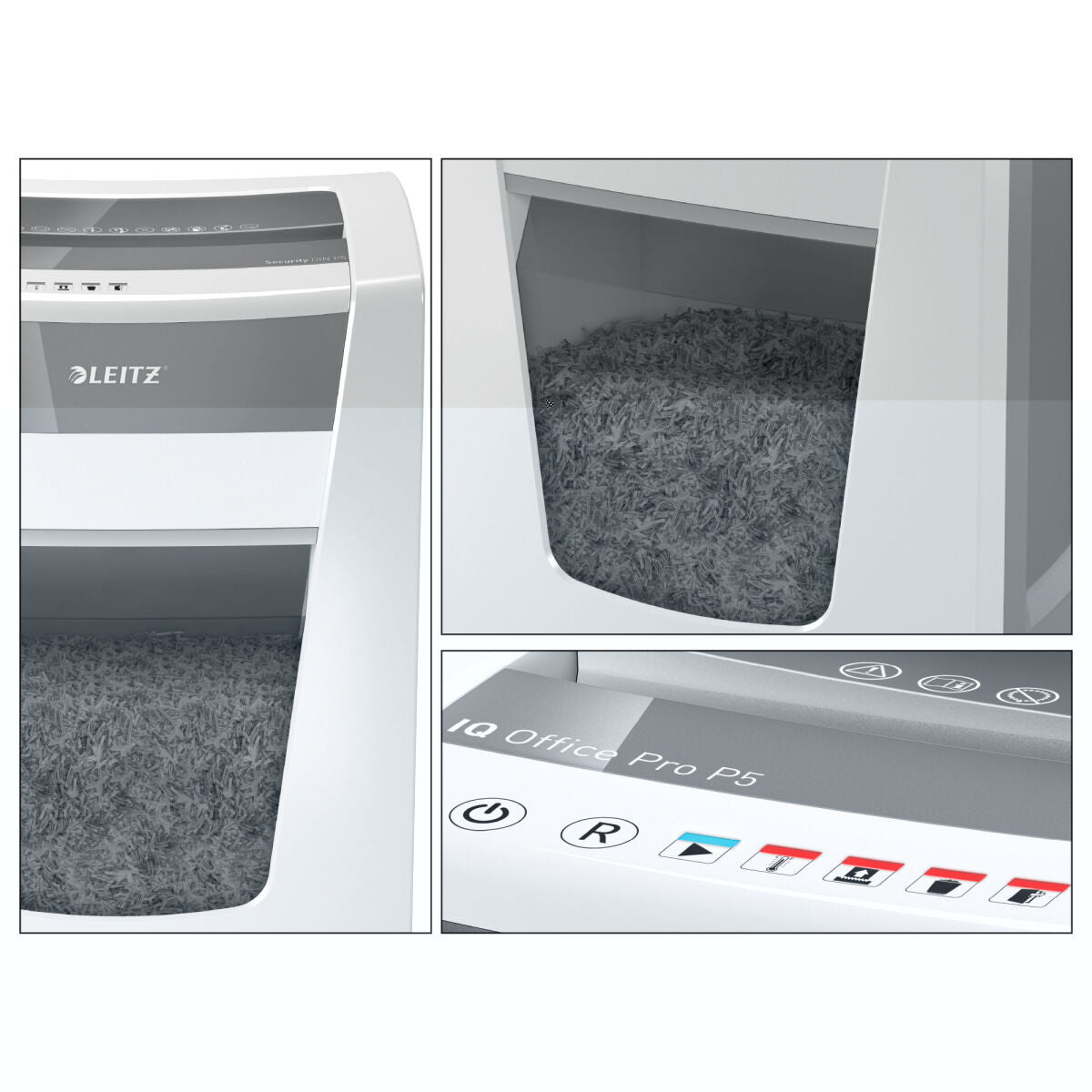 Déchiqueteuse de Papier Coupe Fine Leitz Office Pro P5 Leitz IQ 30 L