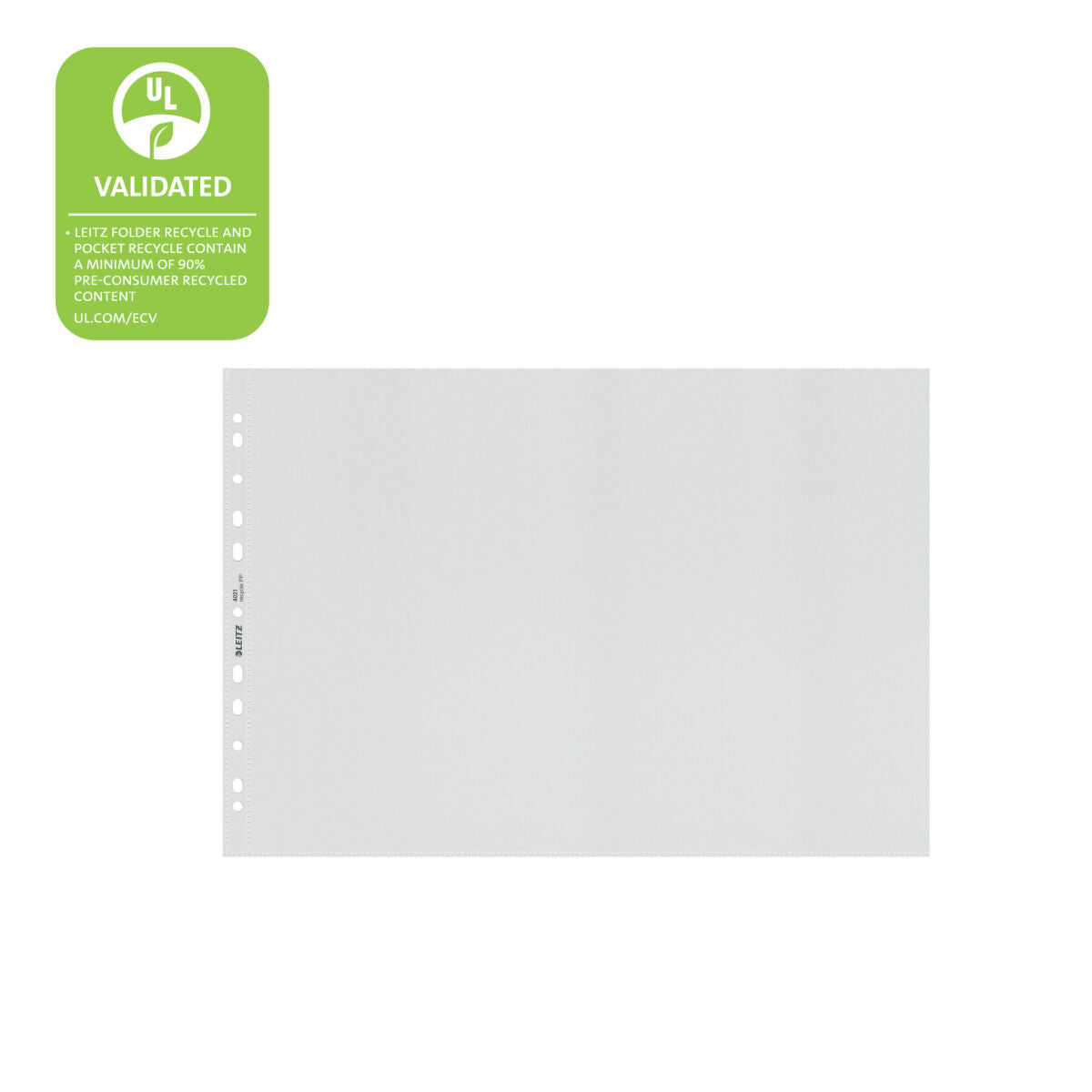 Housses Leitz Transparent A3 Recyclado 25 Unités