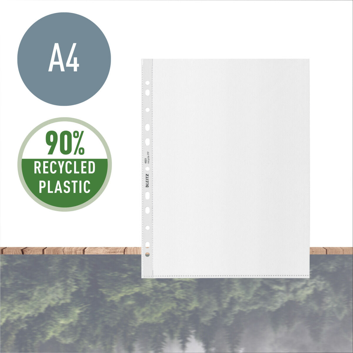 Housses Leitz Recycle A4 Maxi Transparent A4 Recyclado 25 Unités