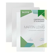 Dossier Leitz 41000003 Transparent A4 100 Pièces