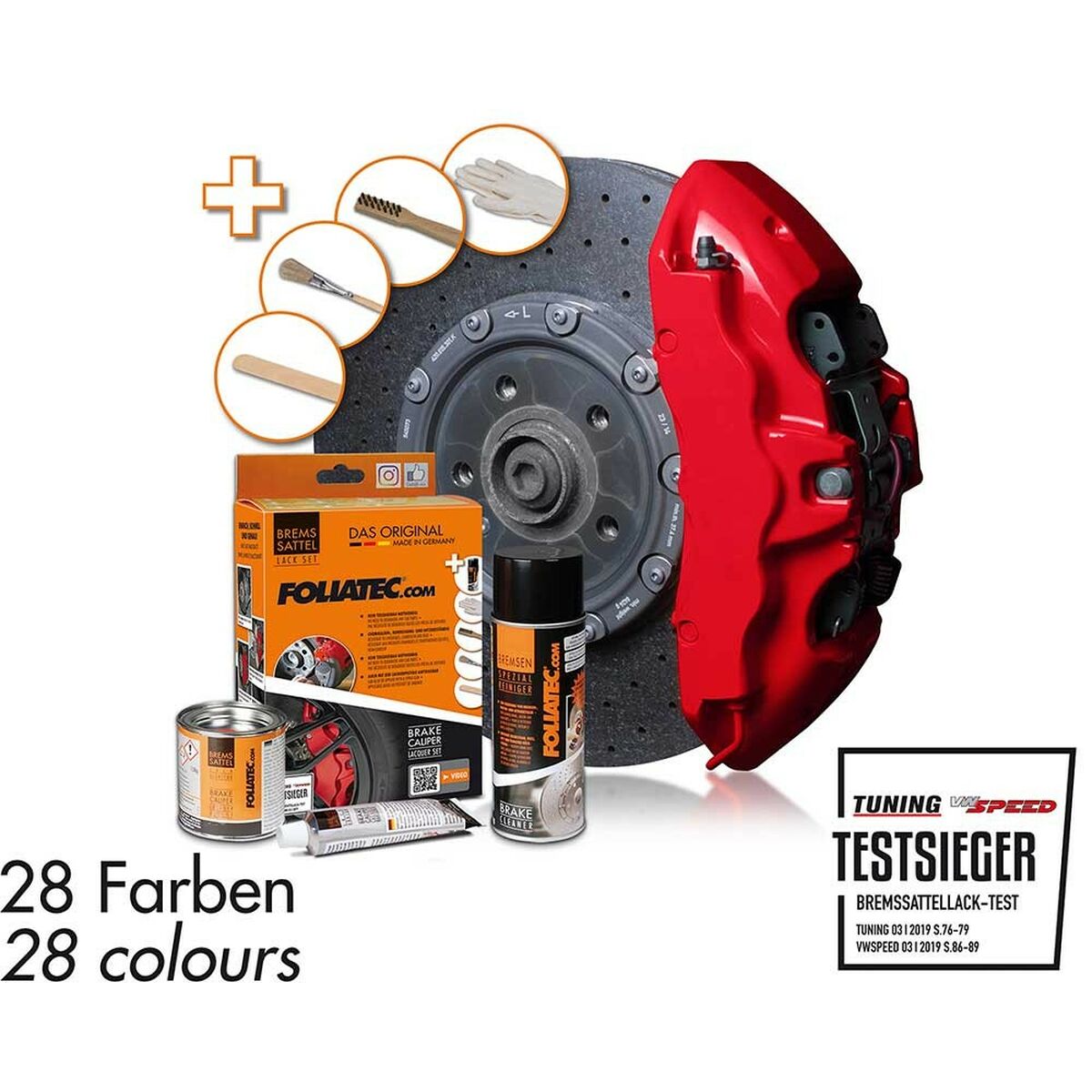 Plaquettes de frein Foliatec FO2197