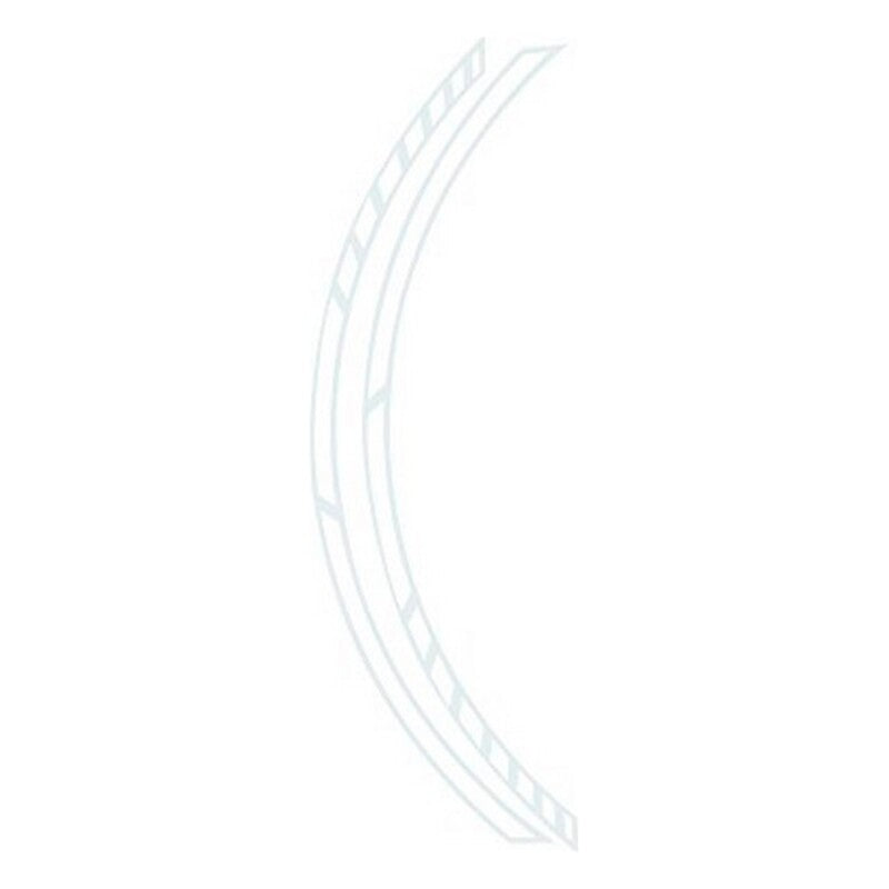 Adhésif pour jante Foliatec Blanc