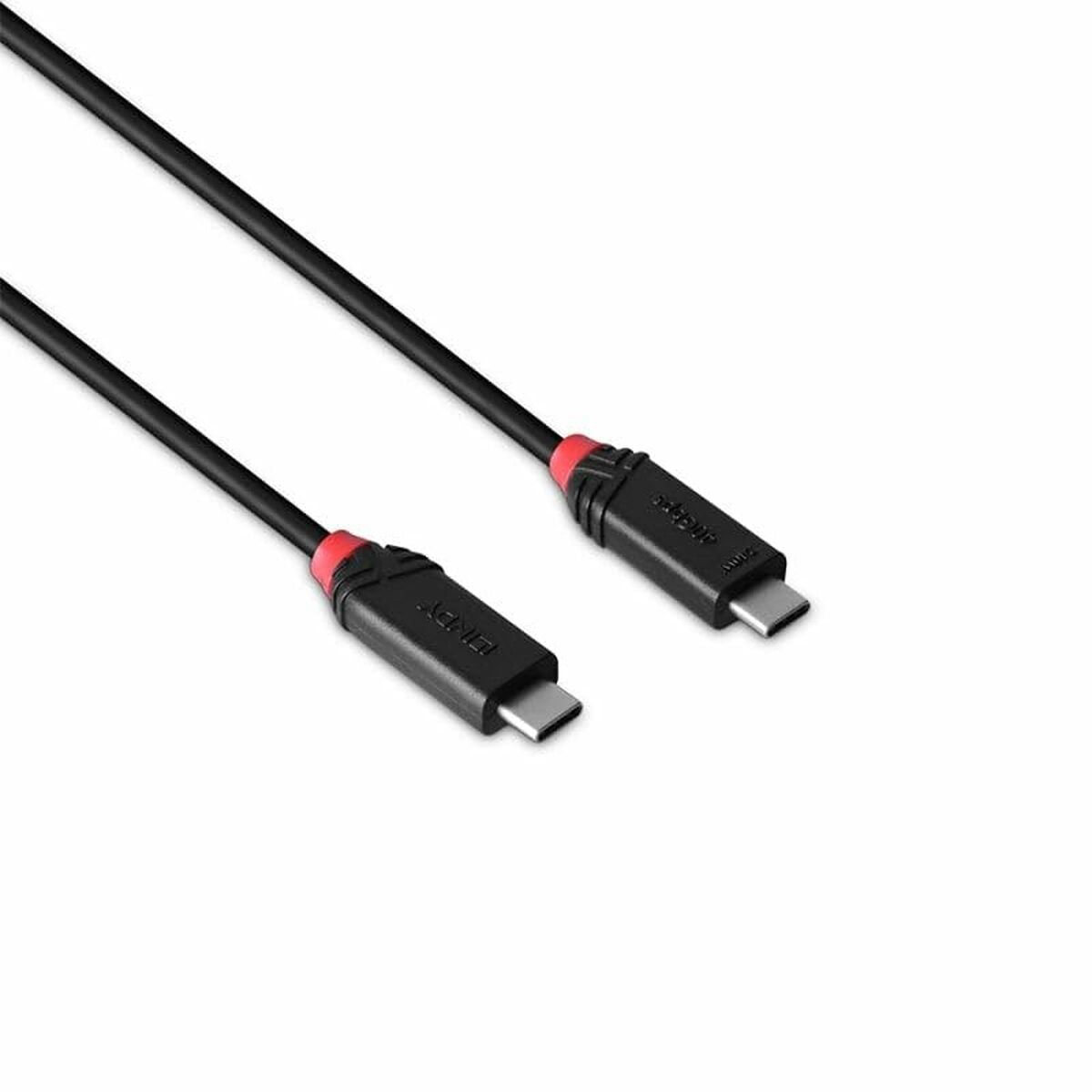 Câble USB-C vers USB-C LINDY 37002 Noir 2 m