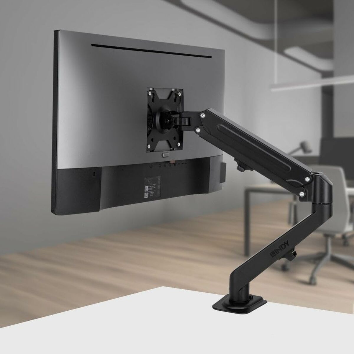 Support de table d'écran LINDY EINZELMONTAGE - SCHWARZ