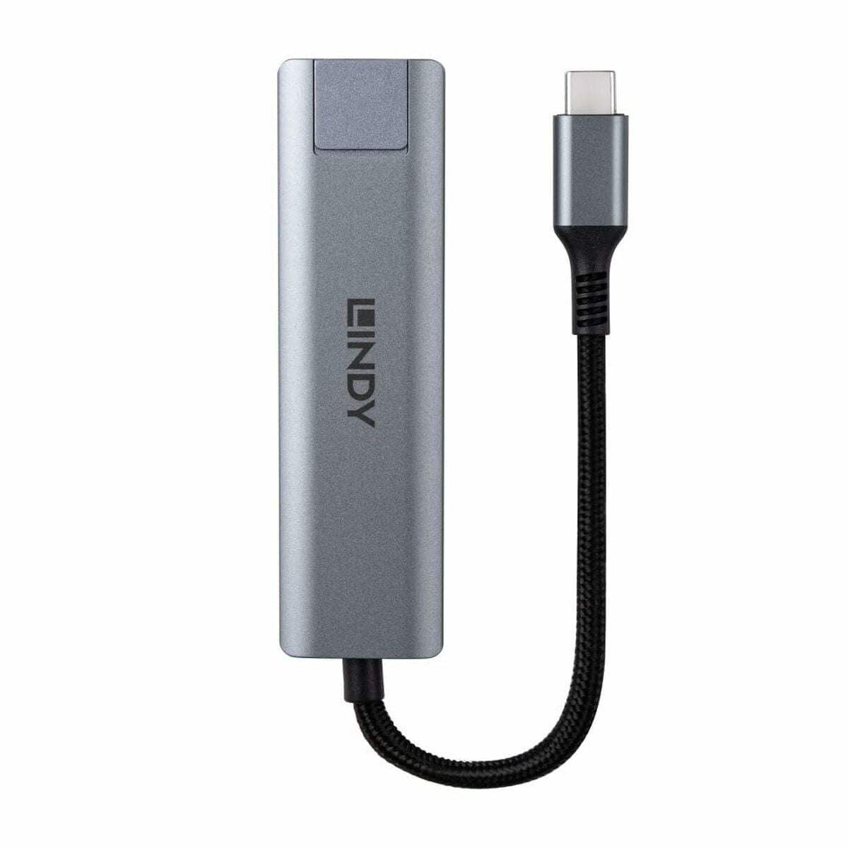 Hub USB LINDY 43422 Gris
