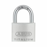 Verrouillage des clés ABUS Titalium 64ti/50 Aluminium Rectangulaire
