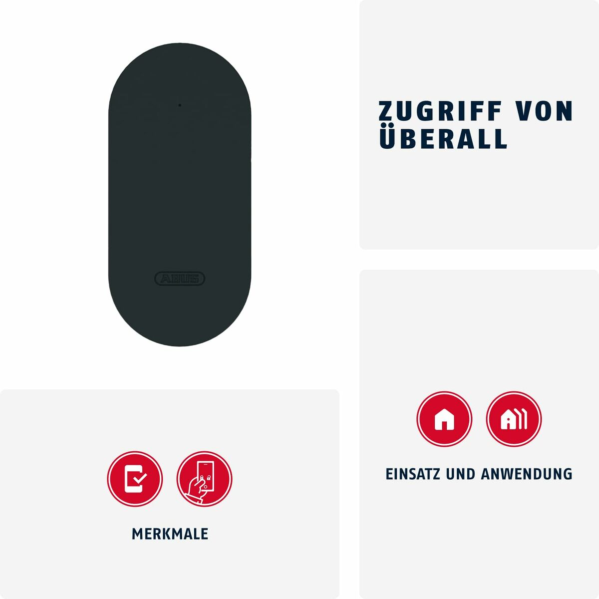 Point d'Accès ABUS Bridge One CFW4100BK Noir