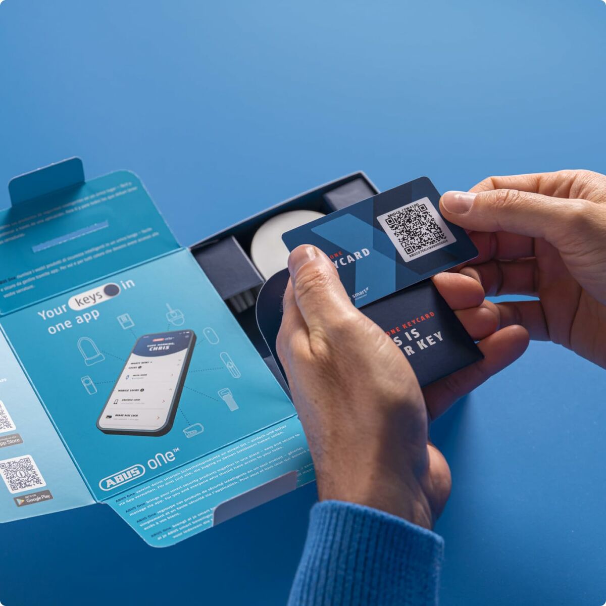 Point d'Accès ABUS Bridge One CFW4100BK Noir