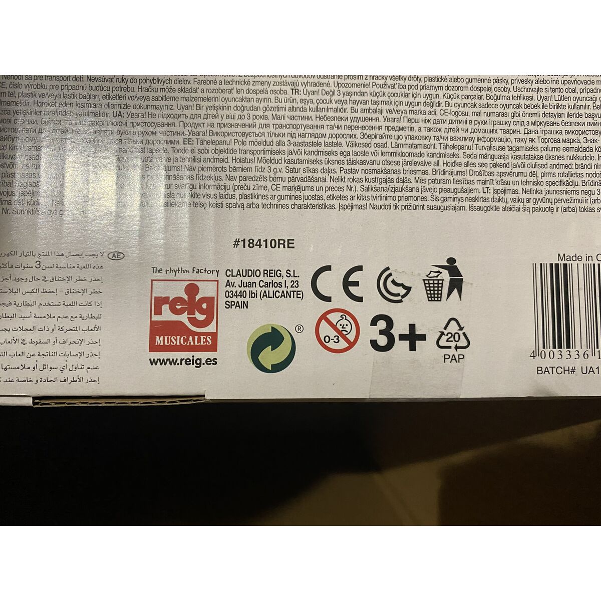 Poussette pour poupées Reig Combi Neo Pro 86 x 79 x 42 cm Gris