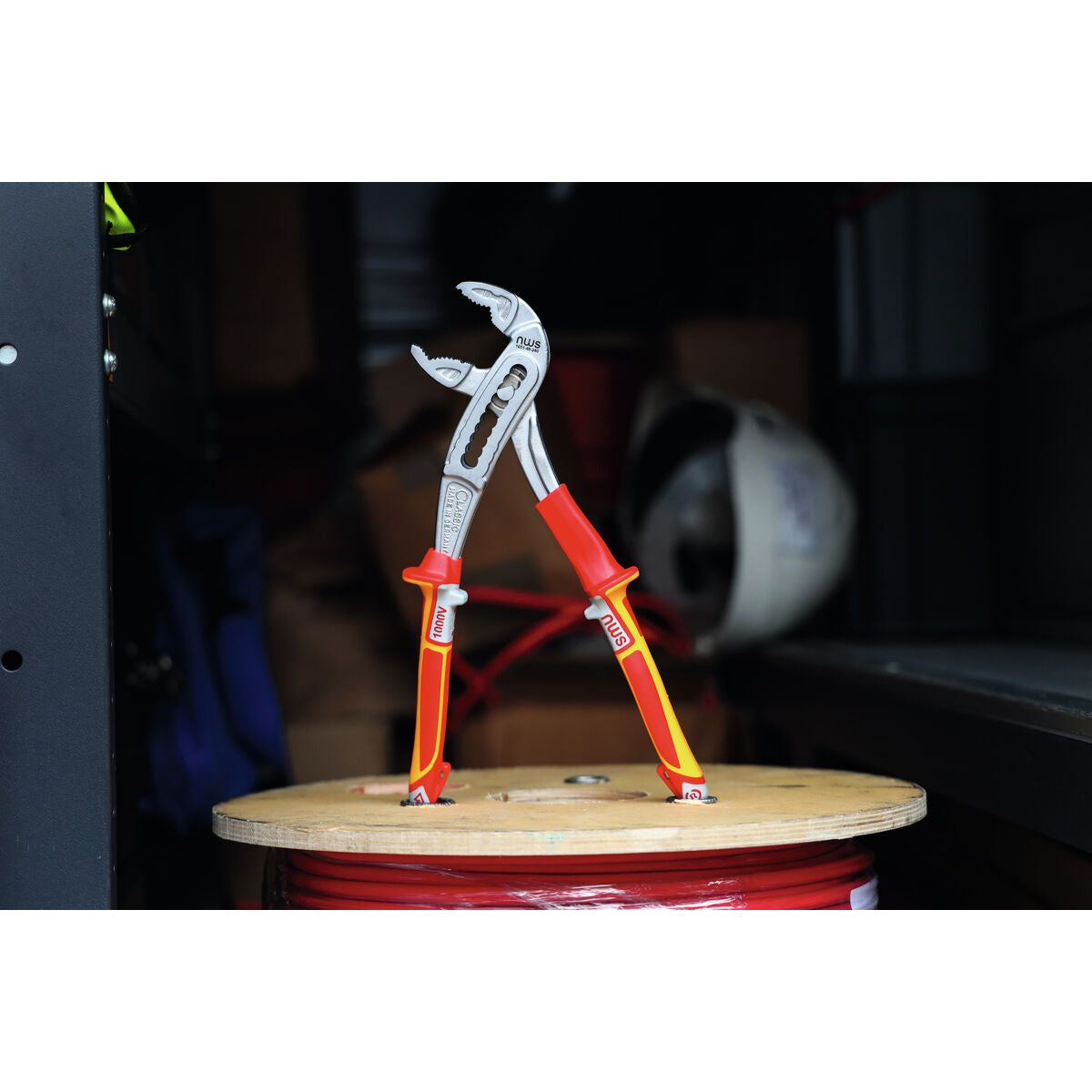 Pinces à bec de perroquet NWS Serie 49 VDE 50 mm