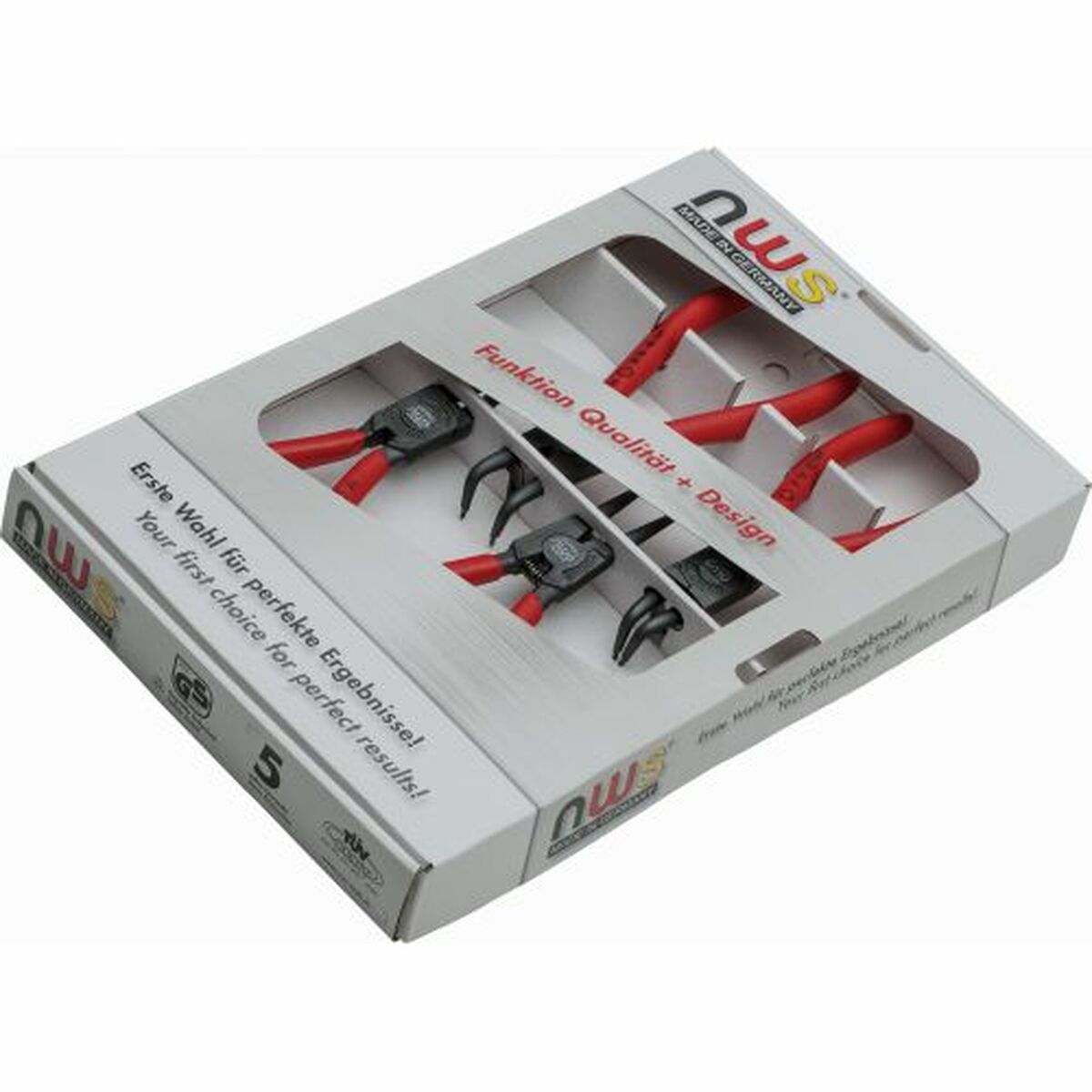 Pince Circlip NWS Courbe Droit