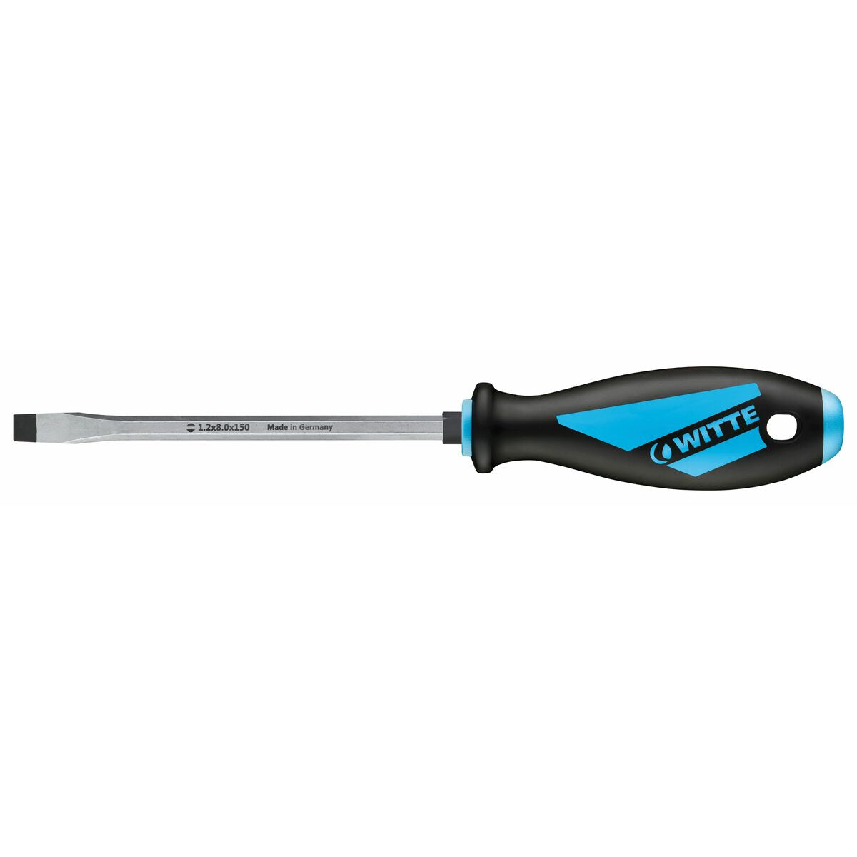 Tournevis WITTE 10 mm Plate Pointe plate 125 mm