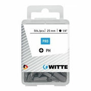 Ensemble de pointes WITTE Phillips PH2 25 Unités 25 Pièces