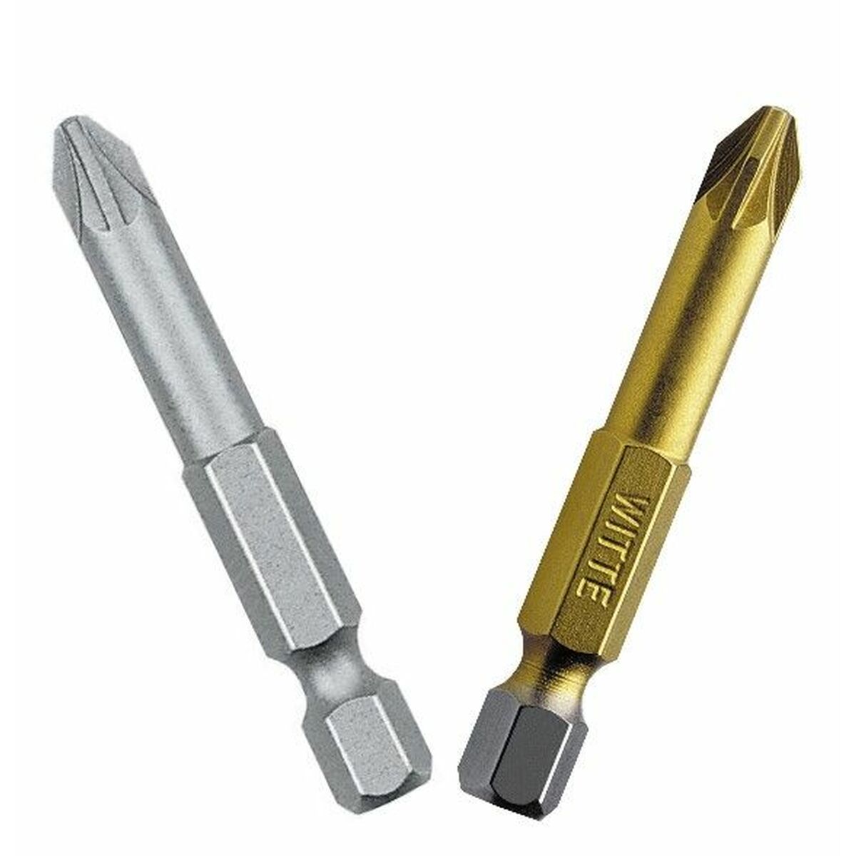 Ensemble de pointes WITTE Pozidriv PZ2 10 Unités 10 Pièces