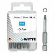 Ensemble de pointes WITTE Torx TX 10 5 Unités