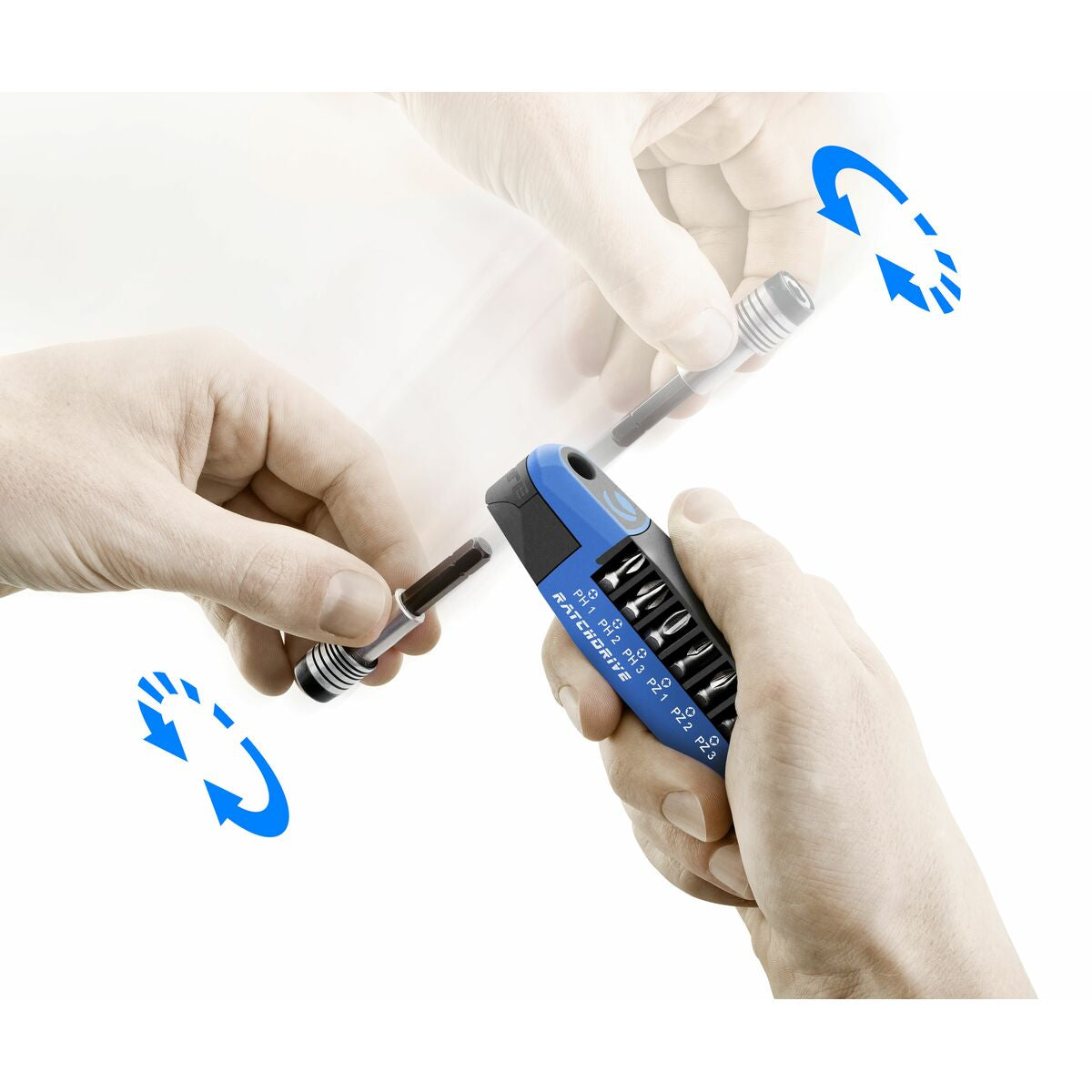 Tournevis de précision WITTE Ratchdrive Ensemble de pointes